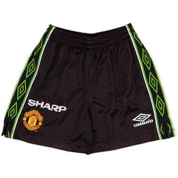 1998-99 Manchester United Third Shorts - 9/10 - (S.Boys)