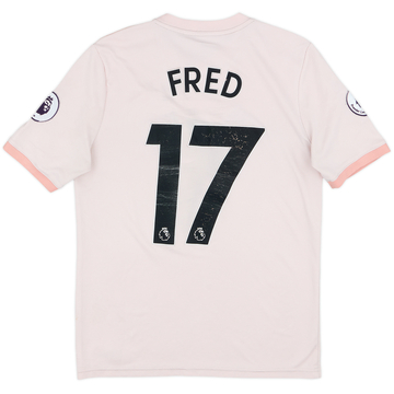 2018-19 Manchester United Away Shirt Fred #17 - 5/10 - (XL.Boys)