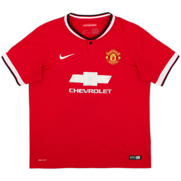 2014-15 Manchester United Home Shirt - 4/10 - (XL.Boys)