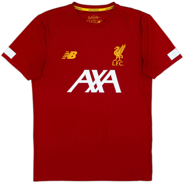2019-20 Liverpool New Balance Training Shirt - 8/10 - (S)