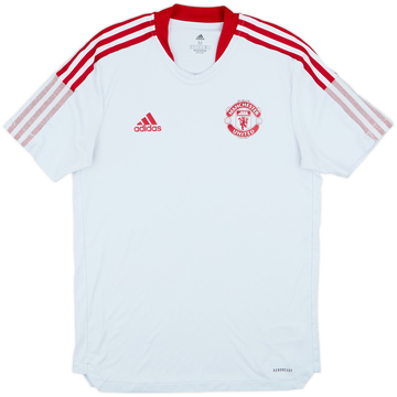 2021-22 Manchester United adidas Training Shirt - 6/10 - (M)