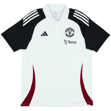 2024-25 Manchester United adidas Polo Shirt - 7/10 - (M)