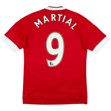 2015-16 Manchester United Home Shirt Martial #9 - 5/10 - (S)