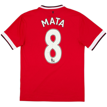 2014-15 Manchester United Home Shirt Mata #8 - 4/10 - (S)