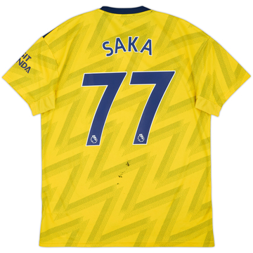 2019-20 Arsenal Away Shirt Saka #77 - 5/10 - (L)