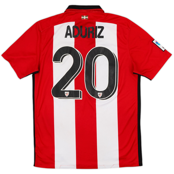 2015-16 Athletic Bilbao Home Shirt Aduriz #20 - 4/10 - (M)