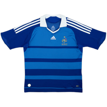 2008-09 France Home Shirt - 8/10 - (M.Boys)