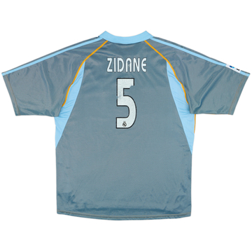 2003-04 Real Madrid Third Shirt Zidane #5 - 5/10 - (XL)