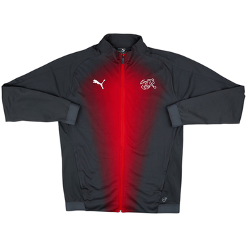 2017-18 Switzerland Puma Track Jacket - 8/10 - (XL)