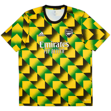 2022-23 Arsenal adidas Pre-Match Training Shirt - 10/10 - (XL)