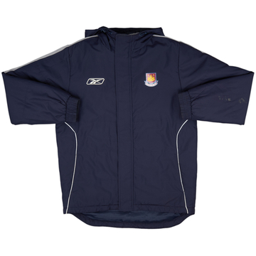 2004-05 West Ham Reebok Padded Bench Coat - 8/10 - (S)