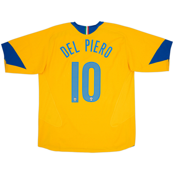 2005-06 Juventus Third Shirt Del Piero #10 - 7/10 - (XL)
