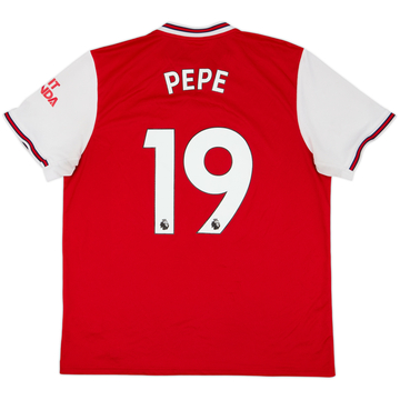 2019-20 Arsenal Home Shirt Pepe #19 - 6/10 - (XL)