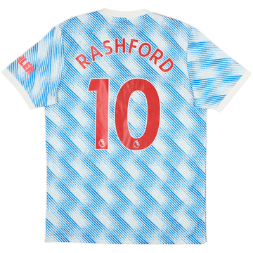 2021-22 Manchester United Away Shirt Rashford #10 - 7/10 - (M)