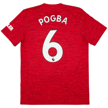 2020-21 Manchester United Home Shirt Pogba #6 - 7/10 - (M)