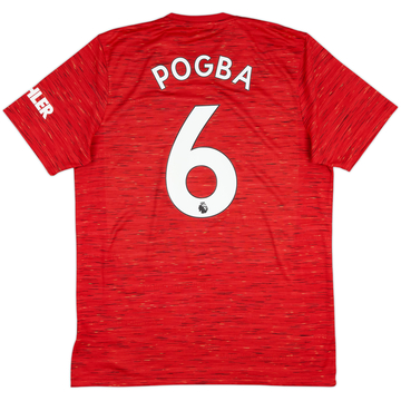 2020-21 Manchester United Home Shirt Pogba #6 - 8/10 - (L)