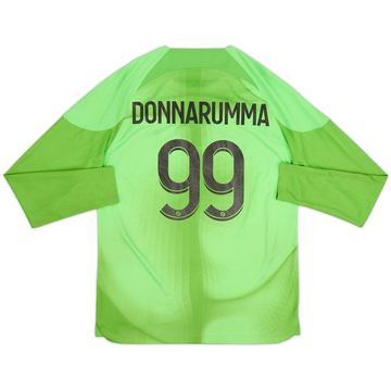 2022-23 Paris Saint-Germain GK Shirt Donnarumma #99 - 7/10 - (M)