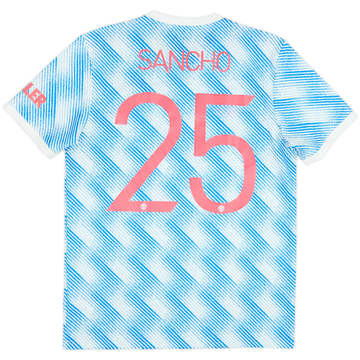 2021-22 Manchester United Away Shirt Sancho #25 - 10/10 - (M)