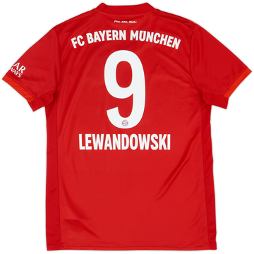 2019-20 Bayern Munich Home Shirt Lewandowski #9 - 10/10 - (M)