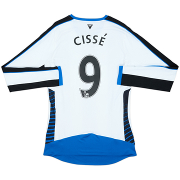 2015-16 Newcastle Player Issue ACTV Fit Home L/S Shirt Cisse #9 (L)