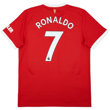 2021-22 Manchester United Home Shirt Ronaldo #7 (L)