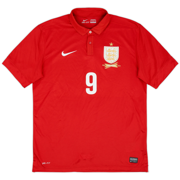 2013 England Away 150th Anniversary Shirt #9 - 9/10 - (L)