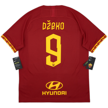 2019-20 Roma Home Shirt Dzeko #9 (L)