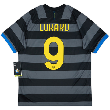 2020-21 Inter Milan Third Shirt Lukaku #9 (L)