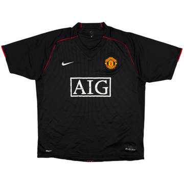 2007-08 Manchester United Away Shirt - 5/10 - (XL.Boys)