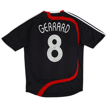 2007-08 Liverpool Third Shirt Gerrard #8 - 5/10 - (M)