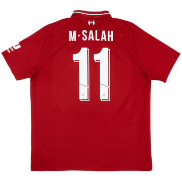 2018-19 Liverpool Home Shirt M.Salah #11 - 6/10 - (XL)