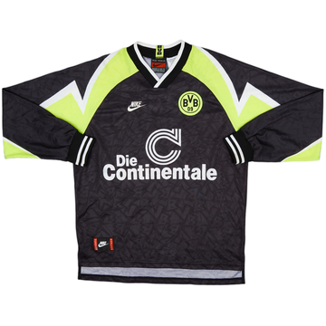1995-96 Borussia Dortmund Away L/S Shirt - 6/10 - (L)