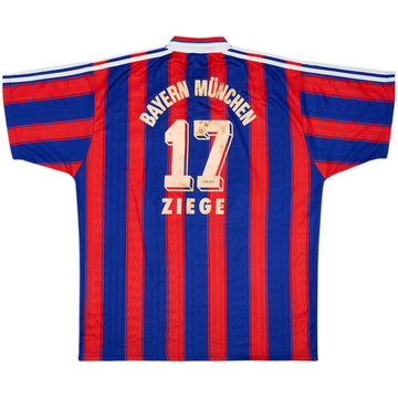1995-97 Bayern Munich Home Shirt Ziege #17 - 4/10 - (XL)