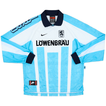 1996-97 1860 Munich Home L/S Shirt - 9/10 - (L)