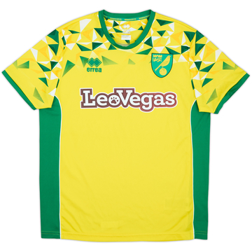 2018-19 Norwich Home Shirt - 9/10 - (M)