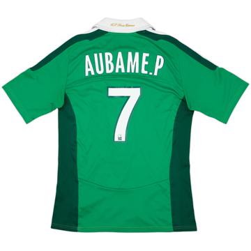 2011-12 Saint-Etienne Home Shirt Aubame.P #7 - 6/10 - (M)