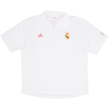 2001 Real Madrid Home Shirt - 5/10 - (XL)