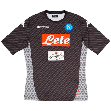 2017-18 Napoli Fourth Shirt - 8/10 - (XL)