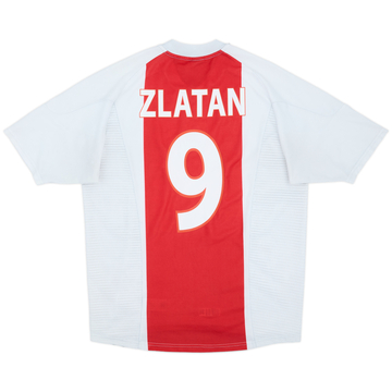 2002-04 Ajax Home Shirt Zlatan #9 - 5/10 - (L)