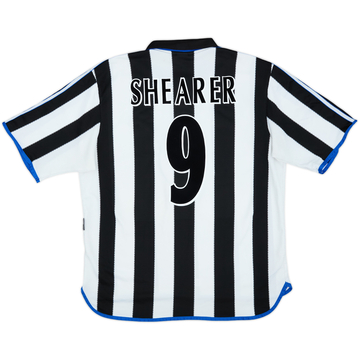 1999-00 Newcastle Home Shirt Shearer #9 - 8/10 - (XL)