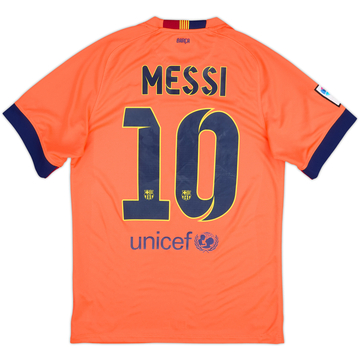 2014-15 Barcelona Away Shirt Messi #10 - 8/10 - (S)