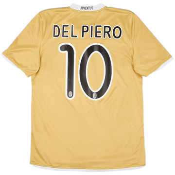 2008-09 Juventus Away Shirt Del Piero #10 - 7/10 - (M)