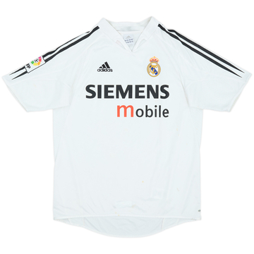 2004-05 Real Madrid Home Shirt - 5/10 - (XL.Boys)