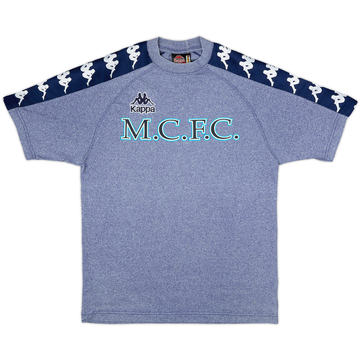1997-99 Manchester City Kappa Cotton Tee - 10/10 - (L)