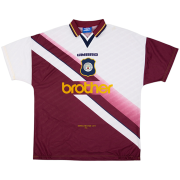 1996-97 Manchester City Away Shirt - 8/10 - (XL)