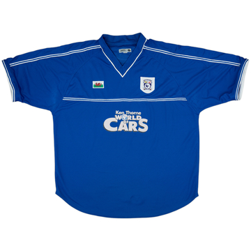 2001-02 Cardiff Home Shirt - 7/10 - (XXL)