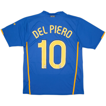 2007-08 Juventus Away Shirt Del Piero #10 - 6/10 - (M)