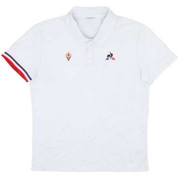 2017-18 Fiorentina Le Coq Sportif Polo Shirt - 8/10 - (L)