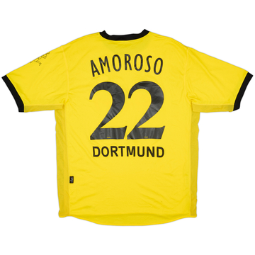 2003-04 Borussia Dortmund Home Shirt Amoroso #22 - 5/10 - (XL)