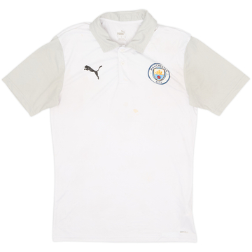2020-21 Manchester City Puma Polo Shirt - 4/10 - (M)